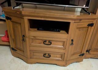 GRATIS! Mueble TV de madera rústico