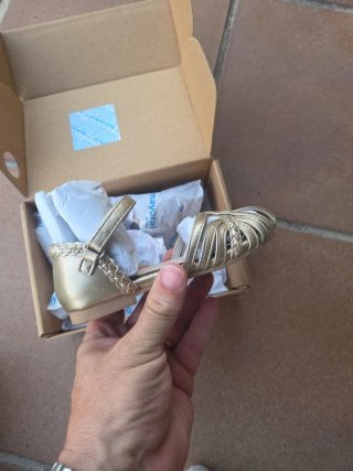 Sandalias Mayoral Niña Doradas