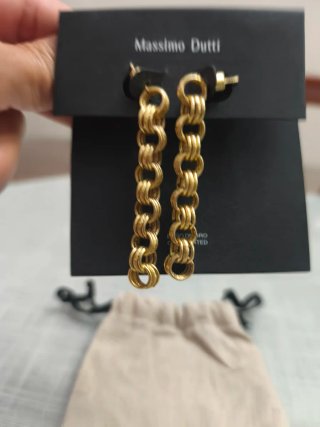 Conjunto Massimo Dutti Pendientes y Pulsera