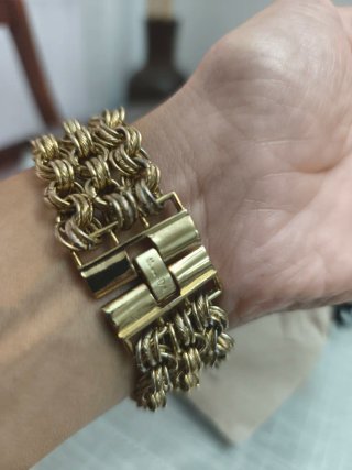 Conjunto Massimo Dutti Pendientes y Pulsera