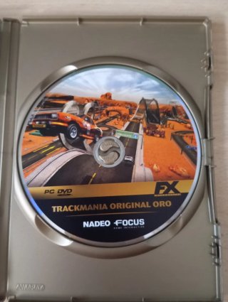 Videojuego de PC "Trackmania".