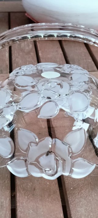 Cesta de cristal Waltherglas con asa