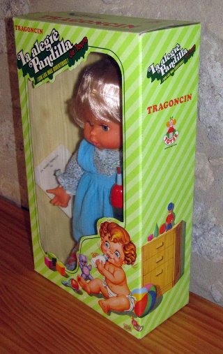 VECCHIO PELUCCHETTO TRAGONCIN DI TOYSE. NUOVO E NELLA SUA SCATOLA