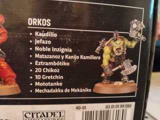 Orkos Warhammer 40,000 Armageddon orcos