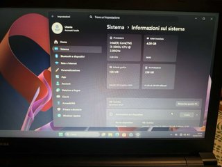 Toshiba Dynabook Notebook Nero