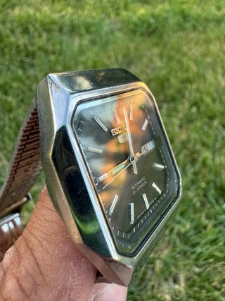 Seiko 5 Automático Vintage Negro