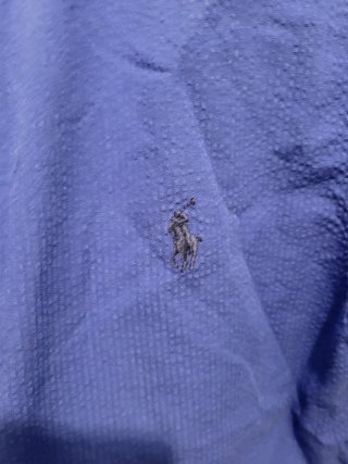 Camisa Polo Ralph Lauren Manga Corta Azul
