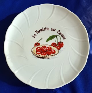 6 Platos Postre Limoges Tartelette