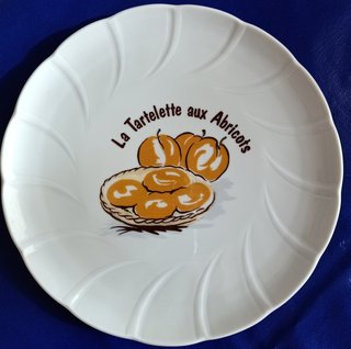 6 Platos Postre Limoges Tartelette