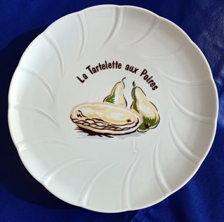 6 Platos Postre Limoges Tartelette