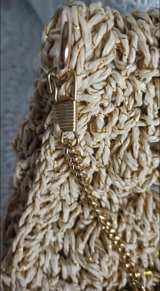 Bolso Paco Martínez tejido con cadena