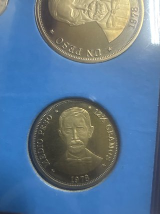 Estuche Monedas República Dominicana 1976