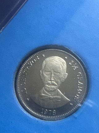 Estuche Monedas República Dominicana 1976