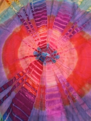 Pareo Tie-Dye Multicolor .pañuelo.etc
