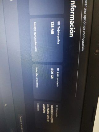 Portátil HP i3 4GB RAM