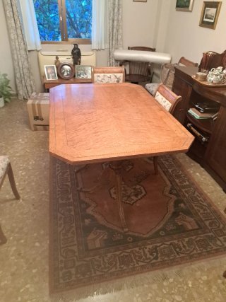 Comedor extensible con 6 sillas