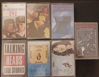 Lote 8 Cintas Cassette Originales Rock Pop Blues