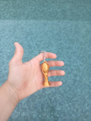 Mini Copa del Mundo Llavero