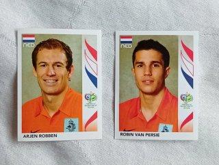 Cromo Arjen Robben NED Mundial Alemania 2006