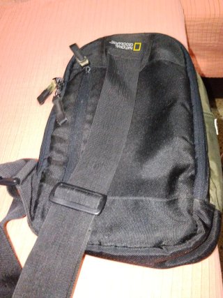 Mochilas National Geographic Verdes y Negras