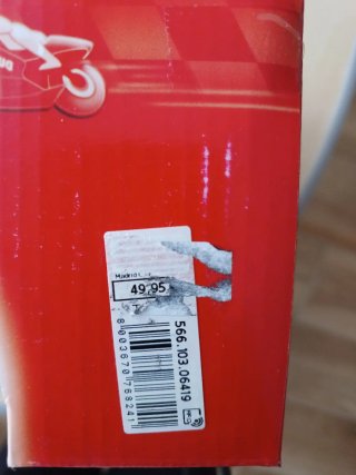 Moto Chicco Ducati teledirigida