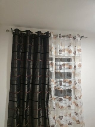 2 Cortinas Tela 1.40x2.60
