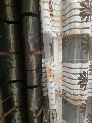 2 Cortinas Tela 1.40x2.60