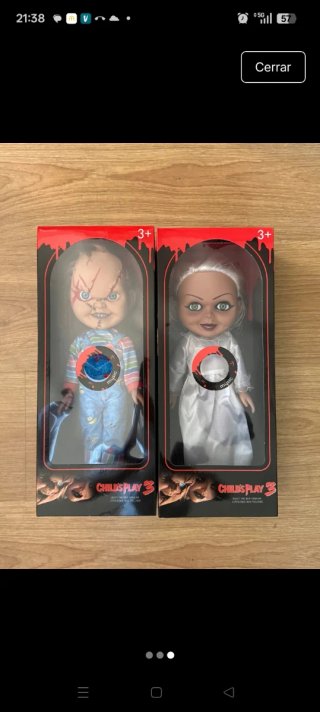 Muñecos Chucky Child's Play 3