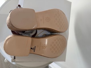 Sandalias Popa Plata Talla 39