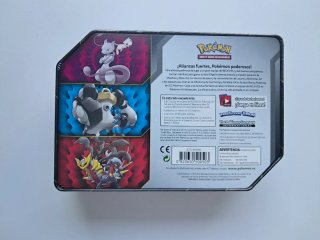 Lata Pokémon Lucario y Melmetal GX