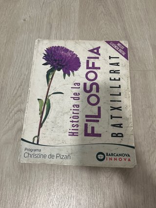 Història de la filosofia batxillerat