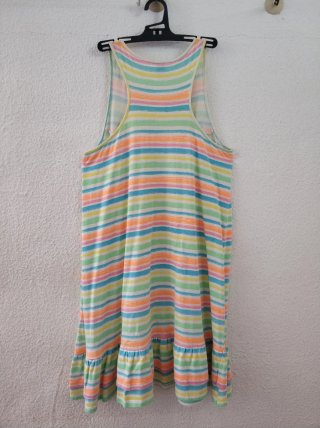Vestido Niña Rayas Multicolor Free Style