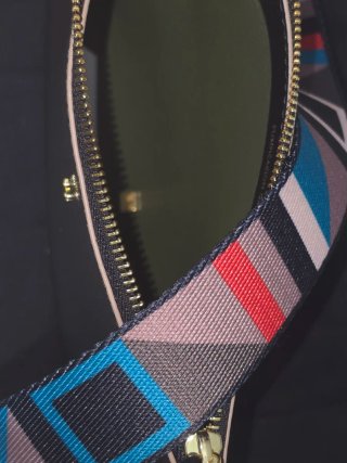 Bolso bandolera PG negro