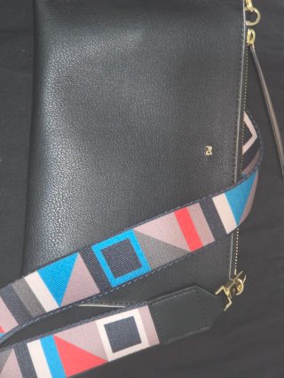 Bolso bandolera PG negro