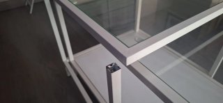 Juego 2 mesas nido Ikea VITTSJÖ blancas
