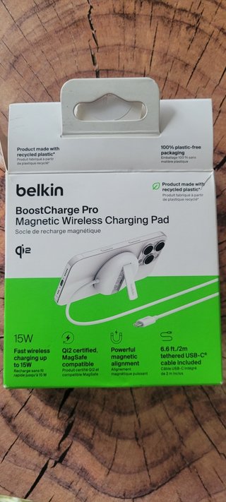 Belkin BoostCharge Pro Carga Inalámbrica Magnética