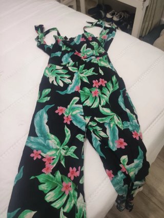 Mono Hollister estampado tropical