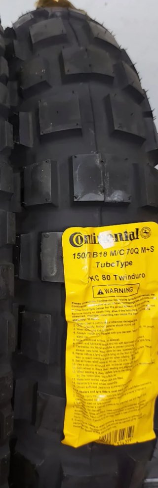 Neumático Continental TKC80 150/70-18