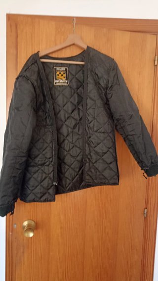 Cazadora  motorista vintage negra