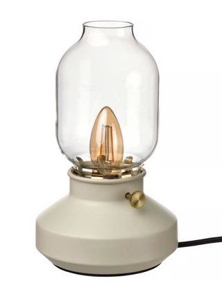 Lámpara IKEA TÄRNABY Vintage + Bombilla Incluida