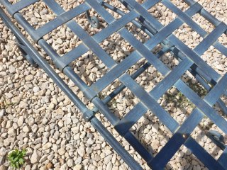 Banca Vintage Metal Gris
