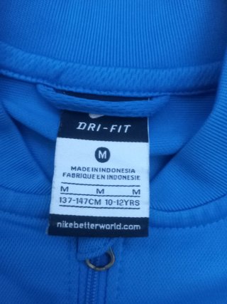 Chaqueta Oficial Málaga CF Nike Talla 10 a 12 años