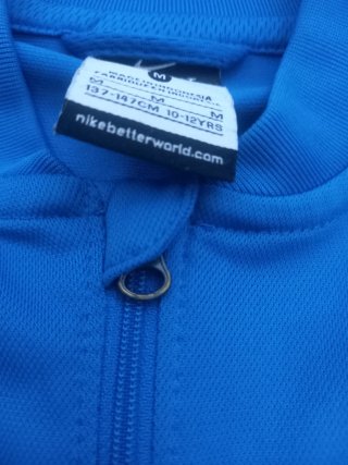Chaqueta Oficial Málaga CF Nike Talla 10 a 12 años