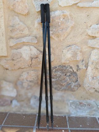 Trípode de caza negro