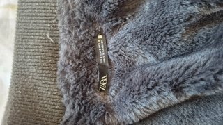 Chaqueta Zara Bomber Marrón Talla M