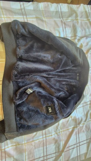 Chaqueta Zara Bomber Marrón Talla M