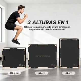 Cajón de Salto Sportnow 20/24 Pulgadas