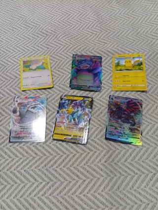 Pack 6 Cartas Pokémon