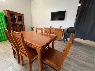 Conjunto Muebles Comedor Madera