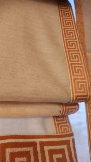 Estores Romanos Beige y Marrón
